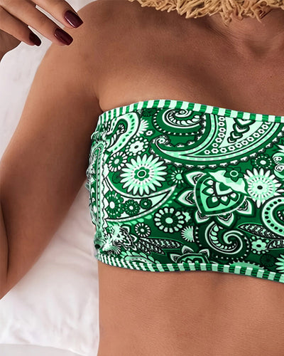Ethnisch gemusterter Bikini