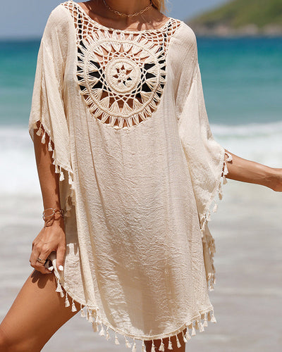Fringed Beach Towel