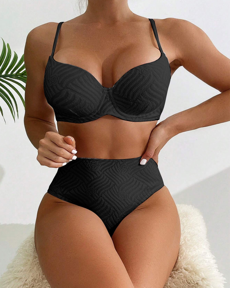 Flattering Push-Up Bikini Set