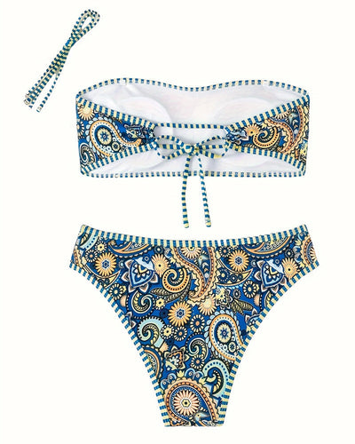 Ethnisch gemusterter Bikini